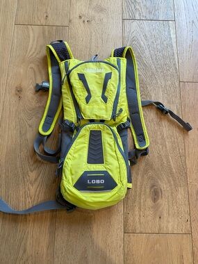 CamelBak Lobo Hydration Backpack in Neon Yellow and Gray